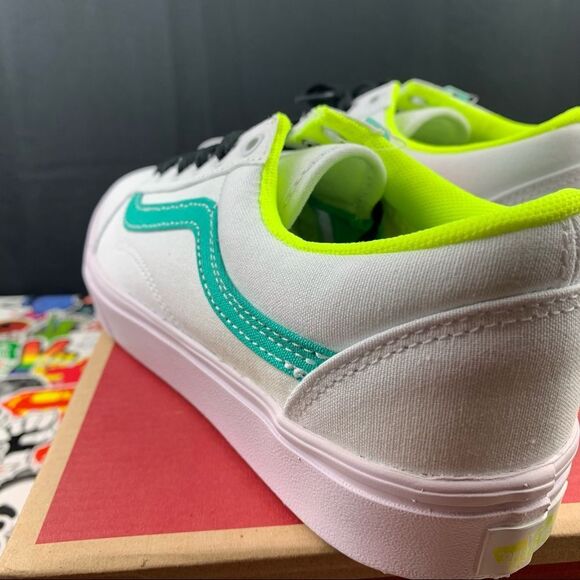 Vans Old Skool Comfy Cush Fluorescent Women's Various Sizes - Picture 8 of 11